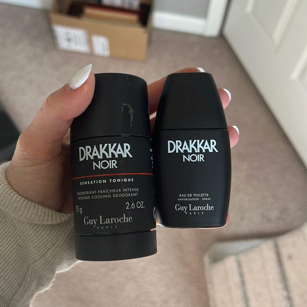 Men’s deodorant and spray